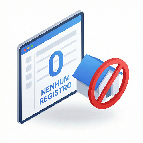 Ícone Negativa de Propriedade